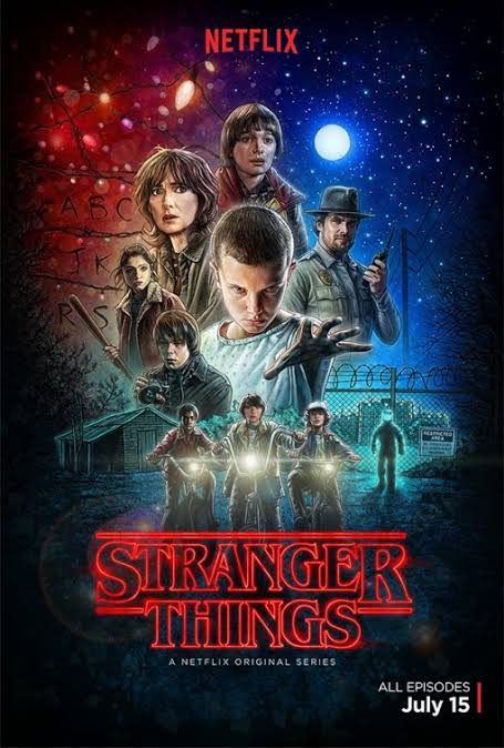 Plagát seriálu Stranger Things